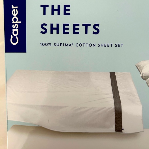 Casper Twin Sheet Set 100% Supima Cotton - Picture 1 of 3